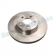 Jeu de 2 disques de frein avant RAP BRAKES R-D0514 - Visuel 1