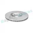 Jeu de 2 disques de frein avant RAP BRAKES R-D0516C - Visuel 3