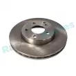 Jeu de 2 disques de frein avant RAP BRAKES R-D0517 - Visuel 1