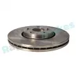 Jeu de 2 disques de frein avant RAP BRAKES R-D0518 - Visuel 2