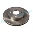 Jeu de 2 disques de frein avant RAP BRAKES R-D0523 - Visuel 1