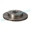 Jeu de 2 disques de frein avant RAP BRAKES R-D0523 - Visuel 2