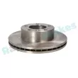 Jeu de 2 disques de frein avant RAP BRAKES R-D0525 - Visuel 2