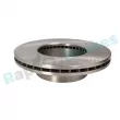 Jeu de 2 disques de frein avant RAP BRAKES R-D0525 - Visuel 3