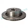 Jeu de 2 disques de frein arrière RAP BRAKES R-D0527 - Visuel 2