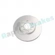 Jeu de 2 disques de frein avant RAP BRAKES R-D0528C - Visuel 1