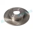 Jeu de 2 disques de frein arrière RAP BRAKES R-D0530 - Visuel 1