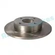 Jeu de 2 disques de frein arrière RAP BRAKES R-D0530 - Visuel 2