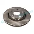 Jeu de 2 disques de frein arrière RAP BRAKES R-D0531 - Visuel 1