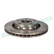 Jeu de 2 disques de frein arrière RAP BRAKES R-D0531 - Visuel 2