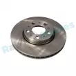 Jeu de 2 disques de frein avant RAP BRAKES R-D0532 - Visuel 1