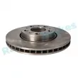 Jeu de 2 disques de frein avant RAP BRAKES R-D0532 - Visuel 2