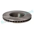 Jeu de 2 disques de frein avant RAP BRAKES R-D0532 - Visuel 3
