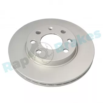 Jeu de 2 disques de frein avant RAP BRAKES R-D0533