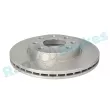 Jeu de 2 disques de frein avant RAP BRAKES R-D0533 - Visuel 2