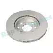 Jeu de 2 disques de frein avant RAP BRAKES R-D0533 - Visuel 3