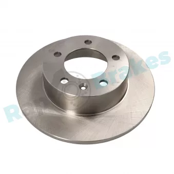 Jeu de 2 disques de frein arrière RAP BRAKES R-D0534