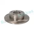 Jeu de 2 disques de frein arrière RAP BRAKES R-D0534 - Visuel 2