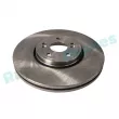 Jeu de 2 disques de frein avant RAP BRAKES R-D0537 - Visuel 1