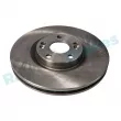 Jeu de 2 disques de frein avant RAP BRAKES R-D0538 - Visuel 1