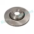 Jeu de 2 disques de frein avant RAP BRAKES R-D0539 - Visuel 1