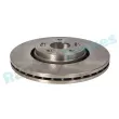 Jeu de 2 disques de frein avant RAP BRAKES R-D0539 - Visuel 2
