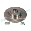 Jeu de 2 disques de frein arrière RAP BRAKES R-D0540 - Visuel 1