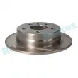 Jeu de 2 disques de frein arrière RAP BRAKES R-D0546 - Visuel 2