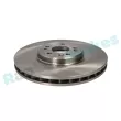 Jeu de 2 disques de frein avant RAP BRAKES R-D0547 - Visuel 2