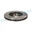 Jeu de 2 disques de frein avant RAP BRAKES R-D0547 - Visuel 3