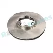 Jeu de 2 disques de frein avant RAP BRAKES R-D0551 - Visuel 1