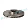Jeu de 2 disques de frein avant RAP BRAKES R-D0552 - Visuel 2