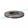 Jeu de 2 disques de frein avant RAP BRAKES R-D0552 - Visuel 3