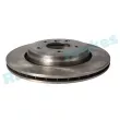 Jeu de 2 disques de frein arrière RAP BRAKES R-D0555 - Visuel 2