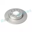 Jeu de 2 disques de frein arrière RAP BRAKES R-D0556 - Visuel 1