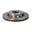 Jeu de 2 disques de frein arrière RAP BRAKES R-D0557 - Visuel 2