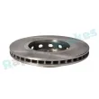 Jeu de 2 disques de frein arrière RAP BRAKES R-D0557 - Visuel 3