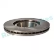 Jeu de 2 disques de frein avant RAP BRAKES R-D0558 - Visuel 3