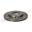Jeu de 2 disques de frein avant RAP BRAKES R-D0561 - Visuel 2