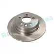 Jeu de 2 disques de frein arrière RAP BRAKES R-D0563 - Visuel 1