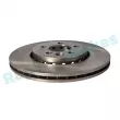 Jeu de 2 disques de frein avant RAP BRAKES R-D0564 - Visuel 2