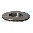Jeu de 2 disques de frein avant RAP BRAKES R-D0564 - Visuel 3