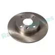 Jeu de 2 disques de frein arrière RAP BRAKES R-D0565 - Visuel 1