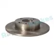 Jeu de 2 disques de frein arrière RAP BRAKES R-D0565 - Visuel 2