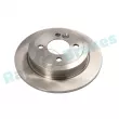 Jeu de 2 disques de frein arrière RAP BRAKES R-D0566 - Visuel 1