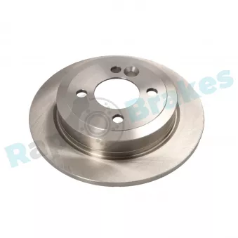 Jeu de 2 disques de frein arrière RAP BRAKES R-D0566