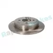 Jeu de 2 disques de frein arrière RAP BRAKES R-D0566 - Visuel 2