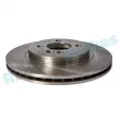 Jeu de 2 disques de frein avant RAP BRAKES R-D0567 - Visuel 2