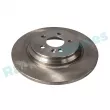 Jeu de 2 disques de frein arrière RAP BRAKES R-D0568 - Visuel 1