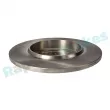 Jeu de 2 disques de frein arrière RAP BRAKES R-D0568 - Visuel 3